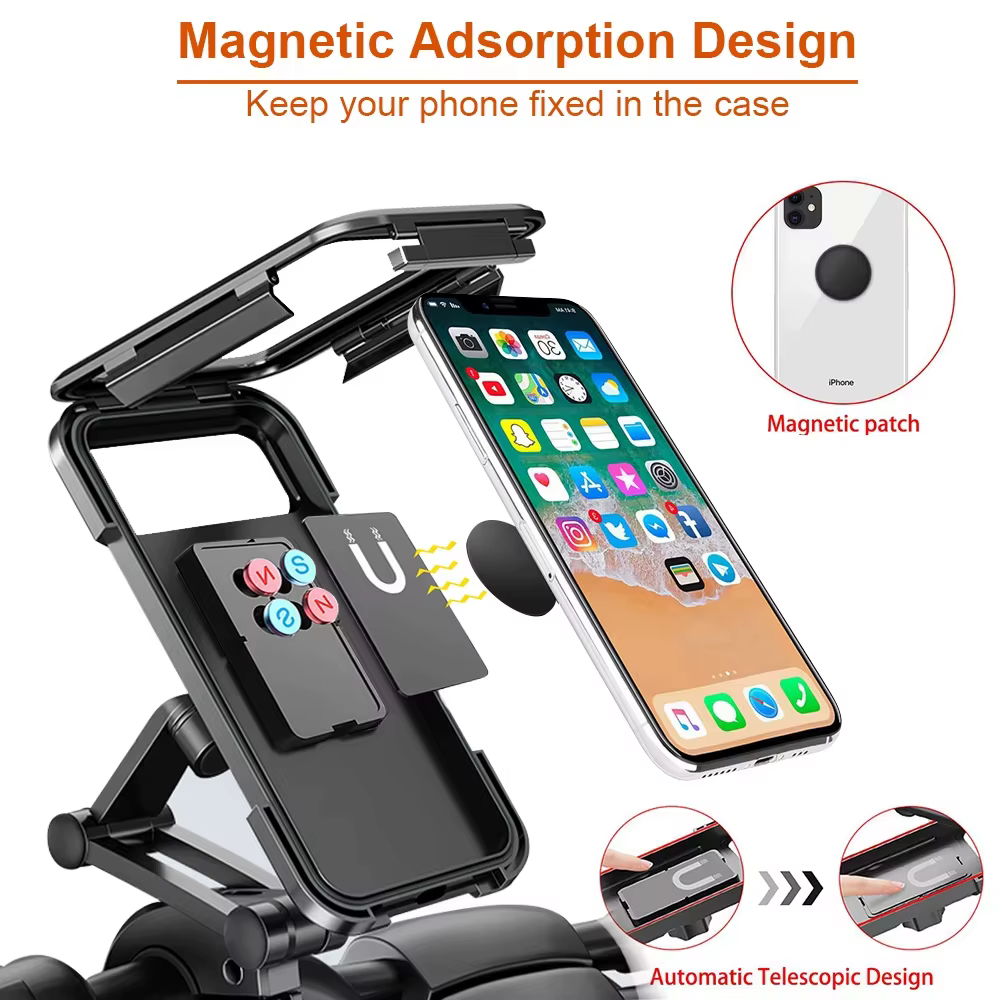 Support de téléphone portable pour moto et vélo