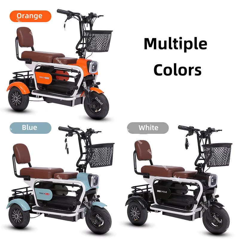 Trottinette Électrique Pliable 2 Places pour Enfant et Parent