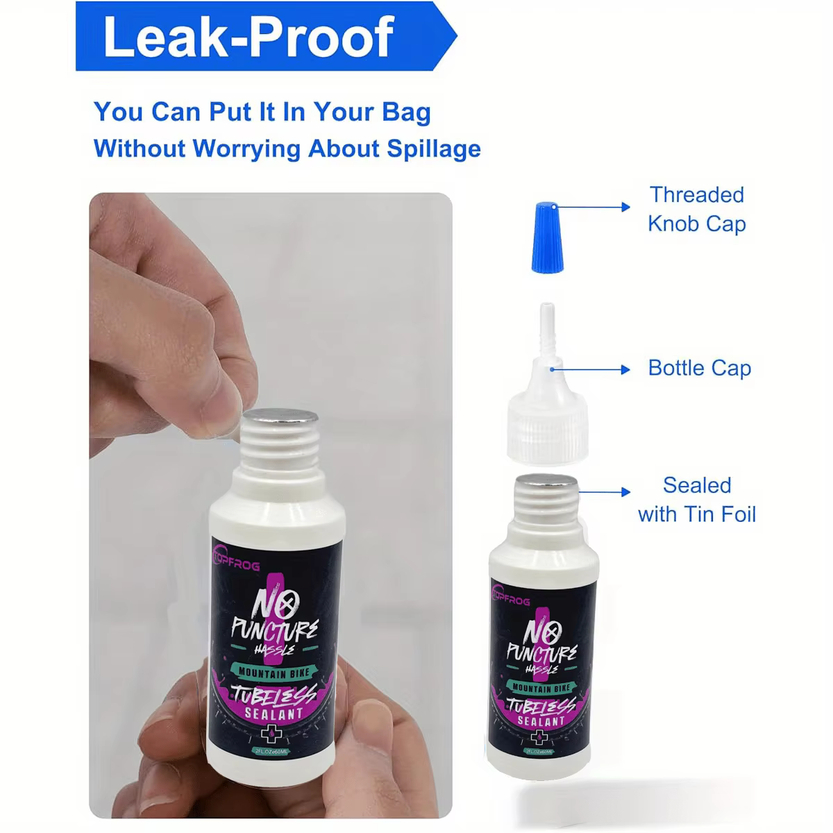 Scellant pour pneus de vélo