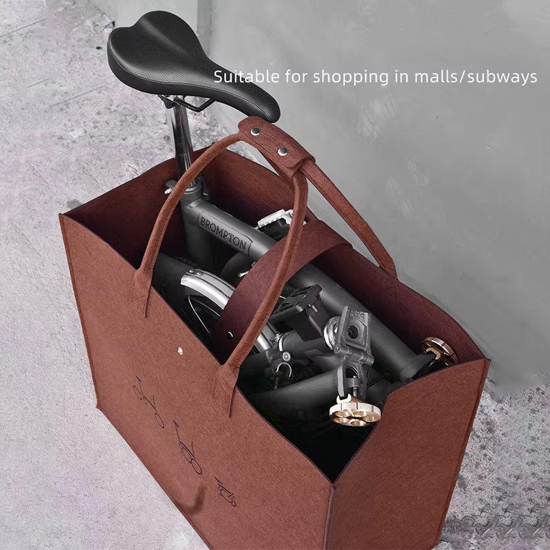 Sac de rangement pliable léger et à la mode pour vélo
