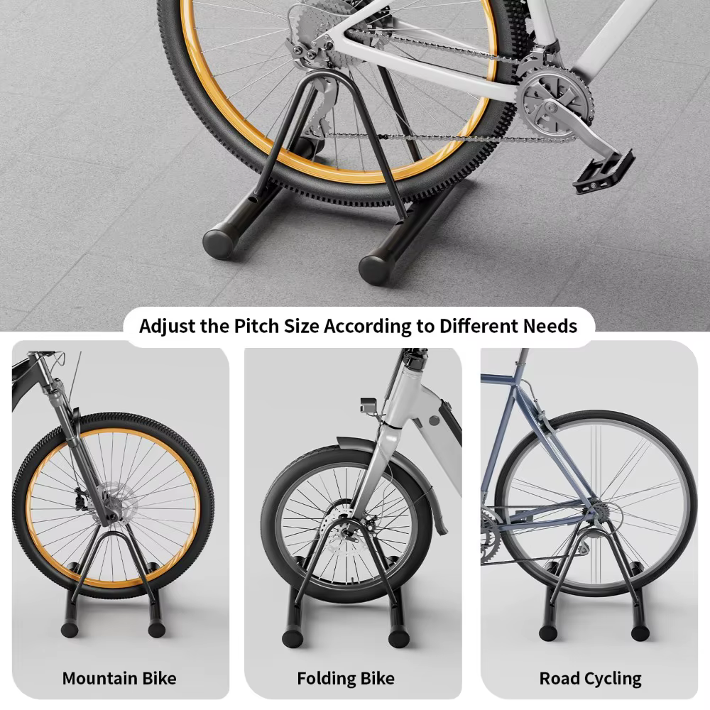 Support de rangement de vélo sur pied