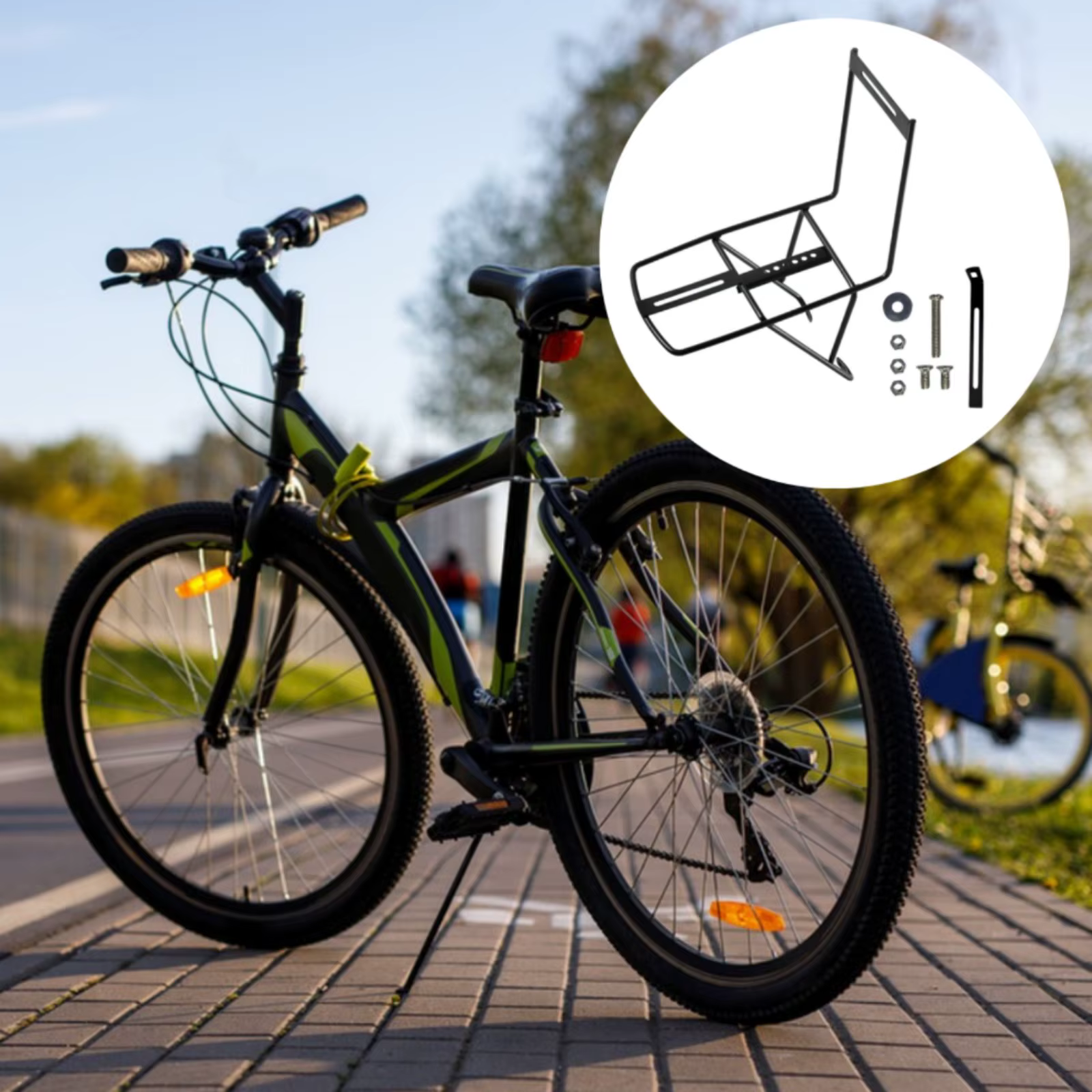 Porte-bagages avant pour vélo T1