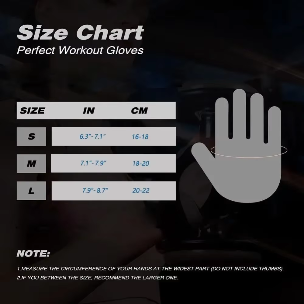 1 paire de gants de cyclisme respirants