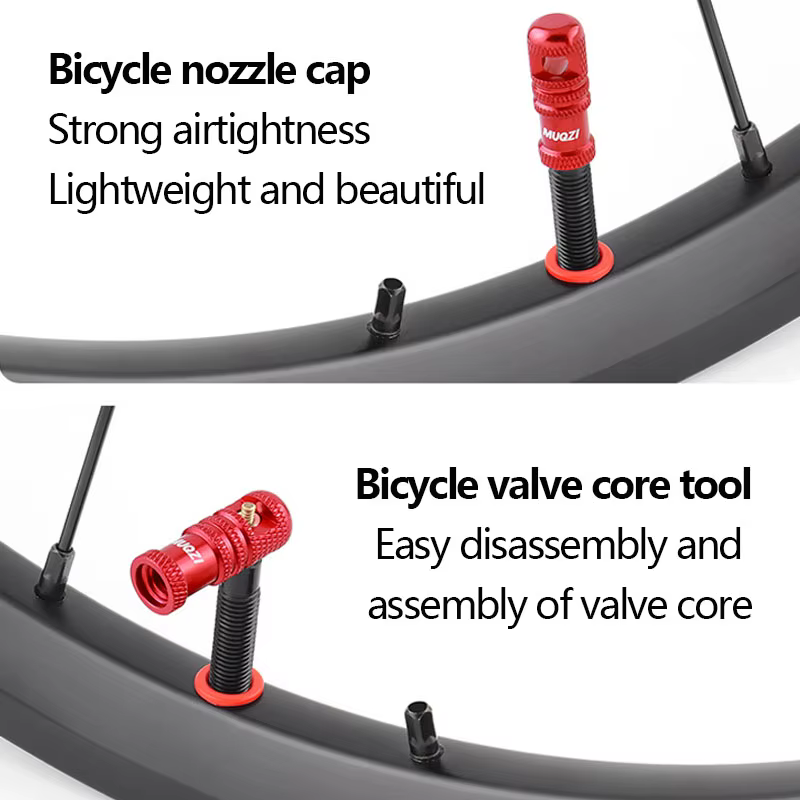 Bouchon de Valve de vélo avec fonction de retrait du noyau de Valve