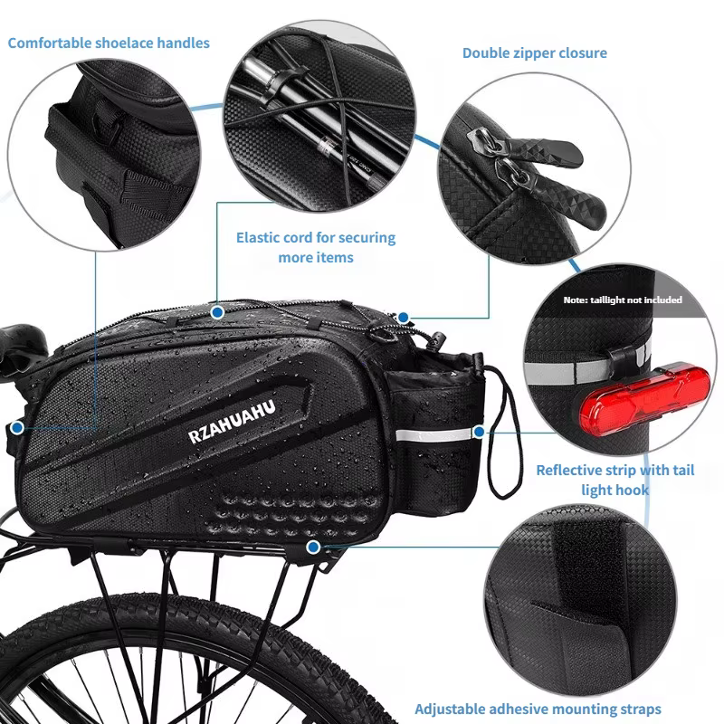 Sacs de vélo grande capacité sac de transport