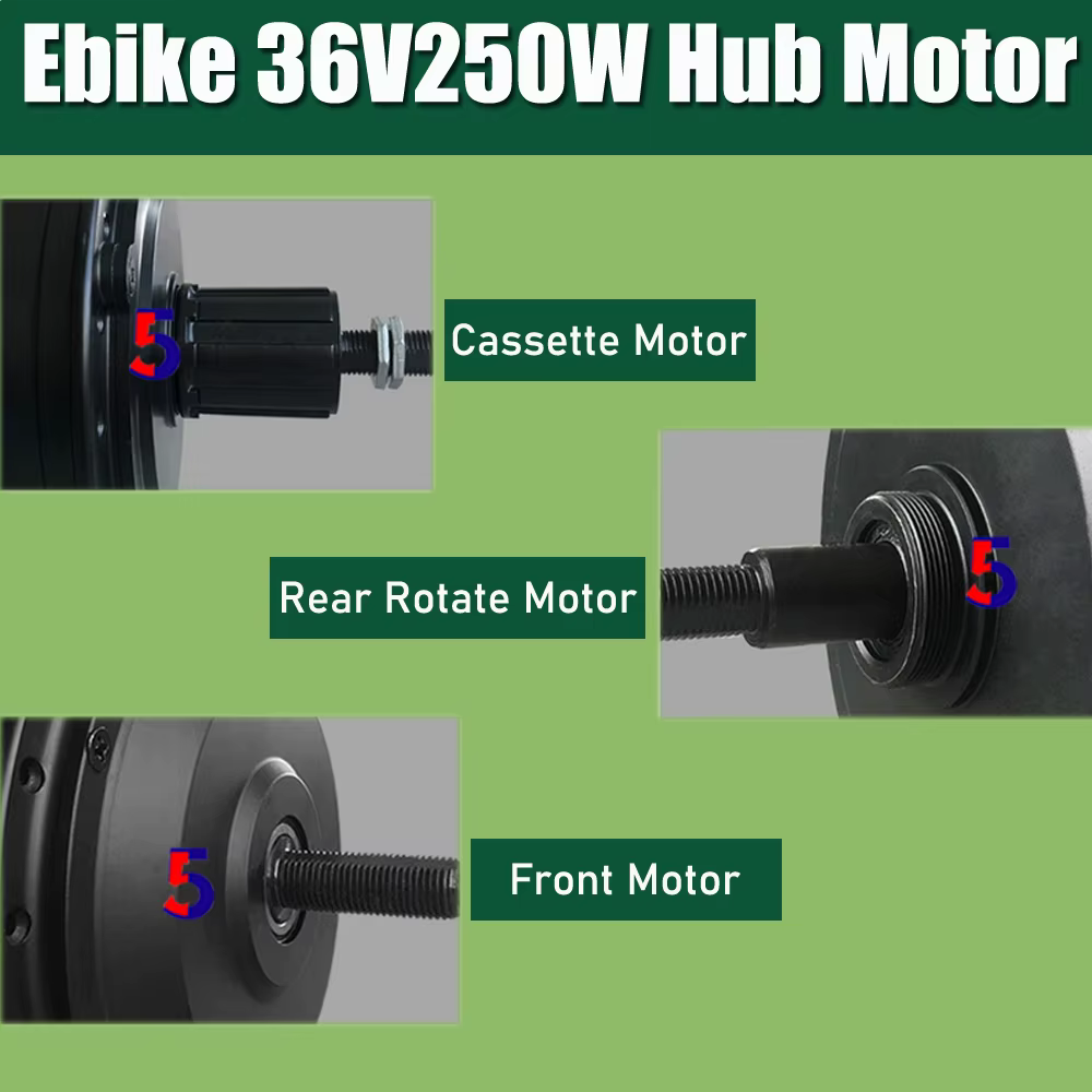 Moteur de vélo électrique 2.1kg