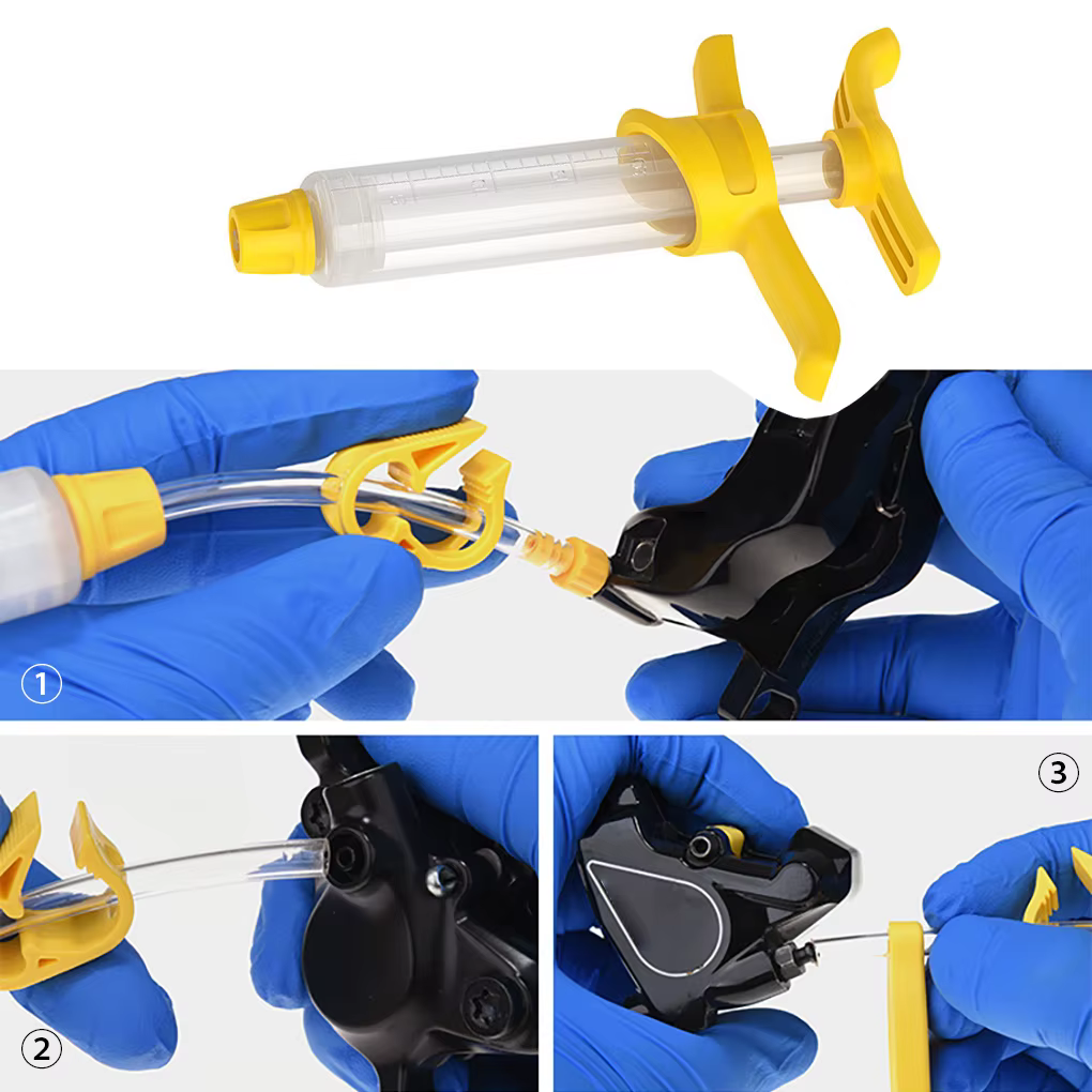 Kit de freins à disque hydrauliques en plastique pour VTT