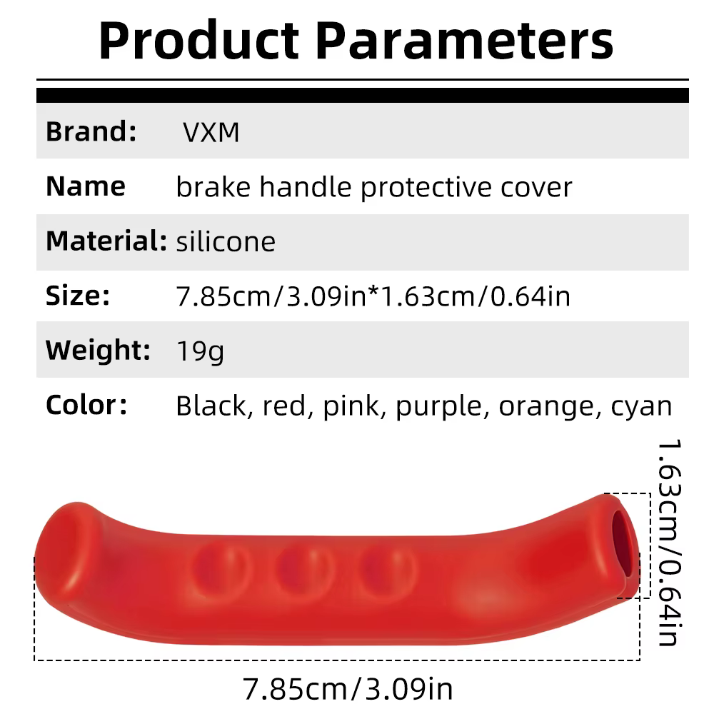 1 paire de couvercle de Protection de poignée de frein de vélo de route vtt