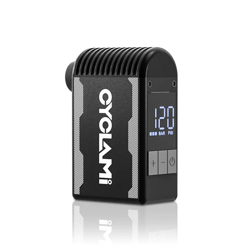 CYCLAMI A2S 120 PSI Mini pompe électrique Portable vélo sans fil gonfleur d'air Presta Schrader Valve FV AV cyclisme vtt