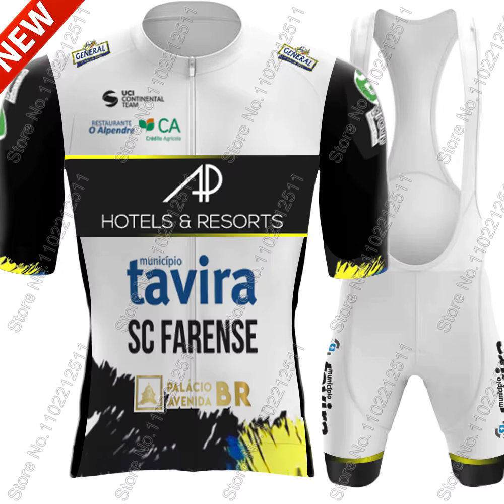 Ensemble de maillot de cyclisme Tavira Team 2026 Portugal