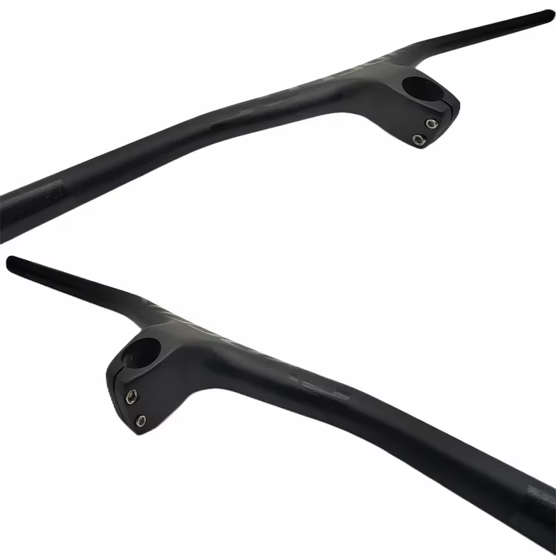 SYNCROS plus récent VTT mat entièrement en fibre de carbone guidon de vélo et tige intégré barre vtt-angle de 17 degrés livraison gratuite