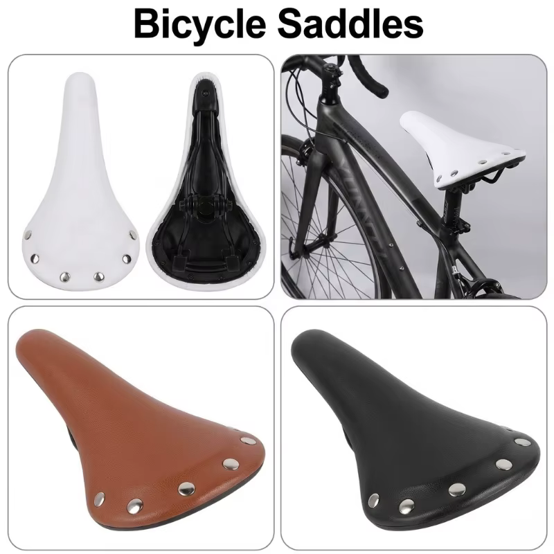 Selle de vélo vintage confortable et souple
