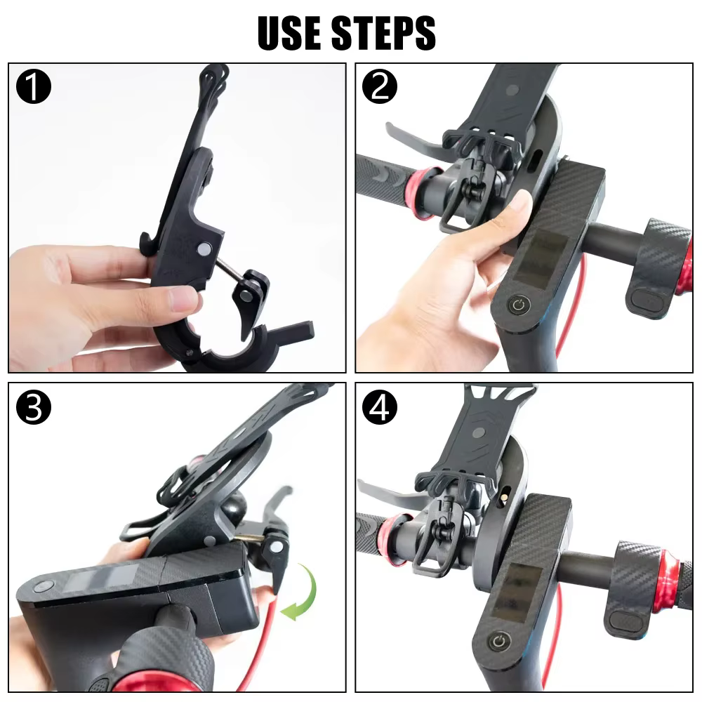 Support de téléphone pour Scooter électrique Xiaomi Mi3 M365 4 pro pro2 1S universel pour Ninebot Max G30 G30D F40 ES1