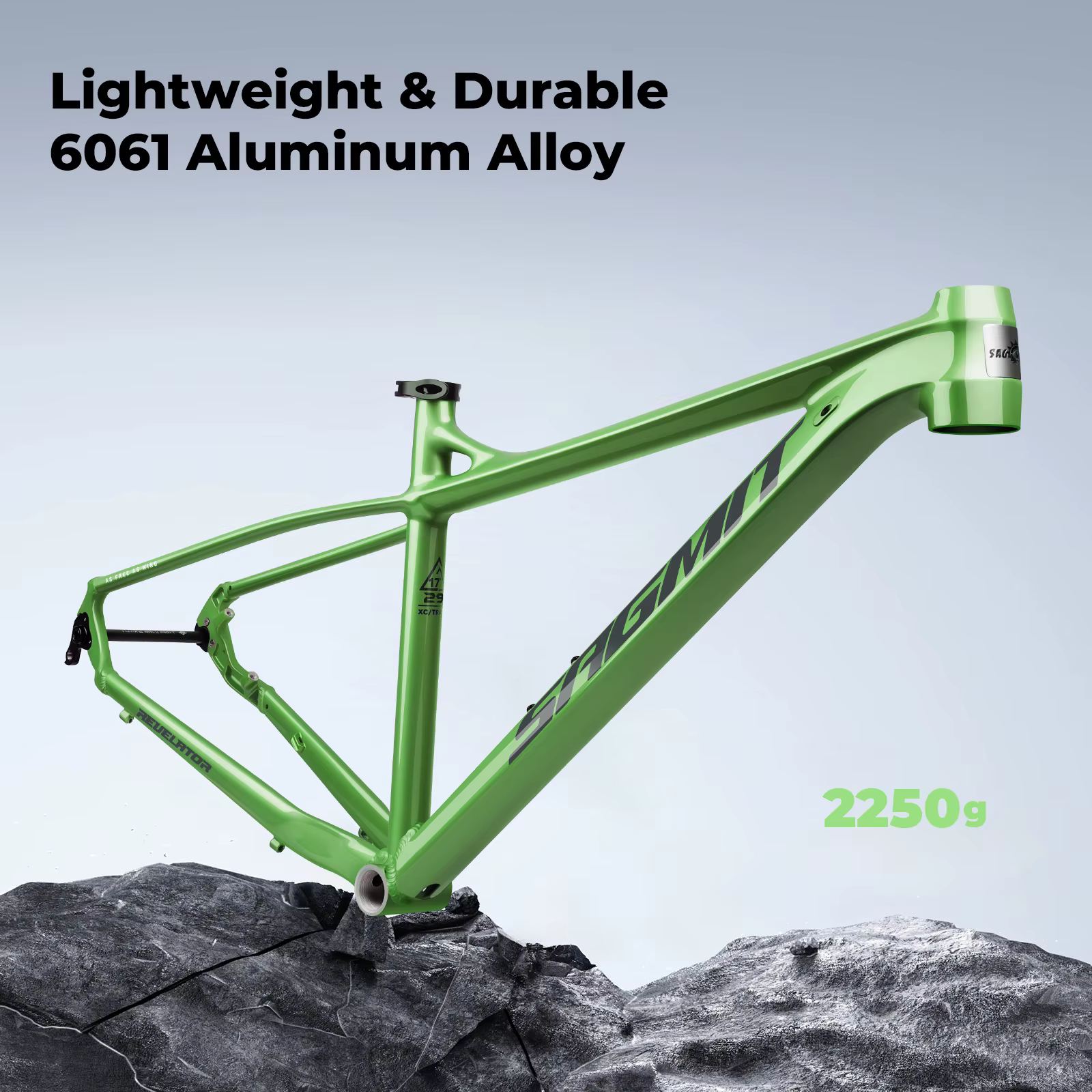 SAGMIT 29 cadre de vélo vtt 12x142mm alliage d'aluminium 29