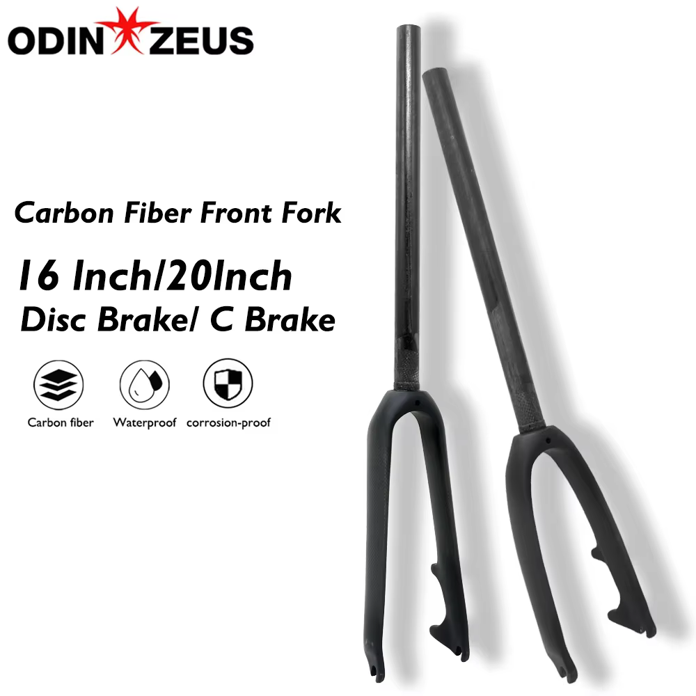 Fourche avant de vélo ODIN entièrement en fibre de carbone
