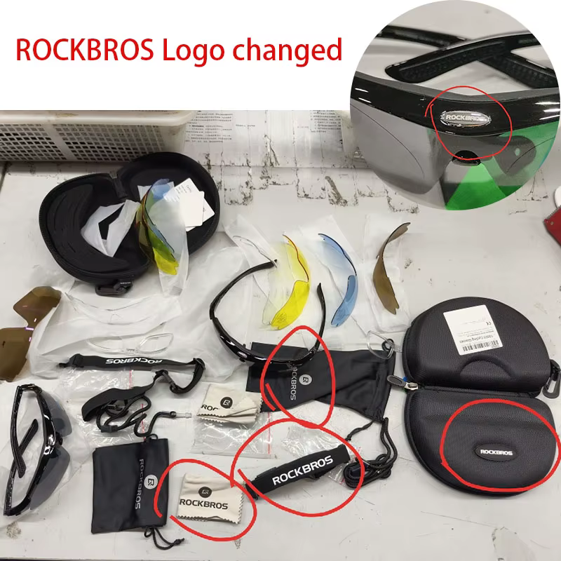 Lunettes de soleil photochromiques polarisées ROCKBROS pour le cyclisme