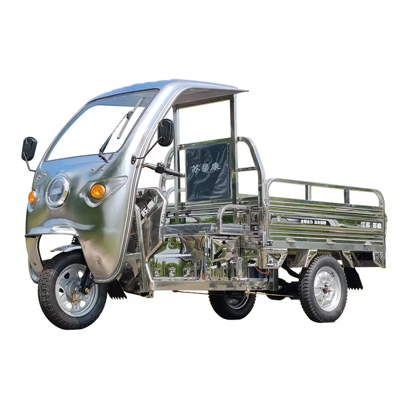 Tricycle électrique de transport robuste 2000W