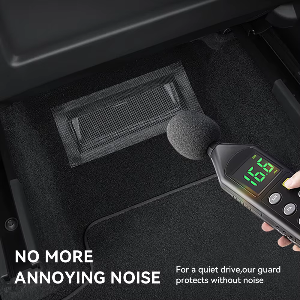 Pour Tesla Model 3/Y/YL : Cache de ventilation sous siège, protection anti-blocage, maille anti-poussière, accessoires 2021-2025