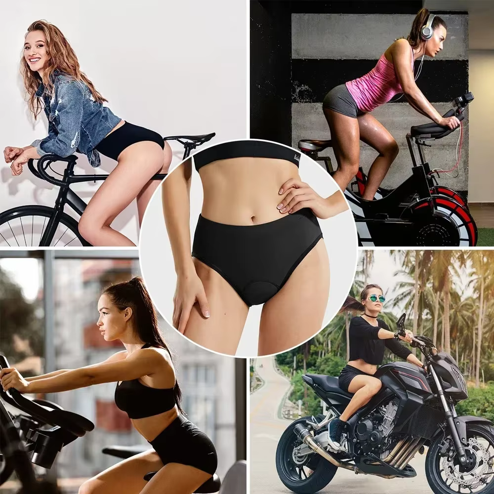 Short de Cyclisme Rembourré 3D pour Femme