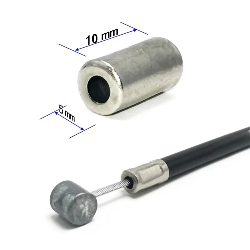 20-500 pièces câble de vélo 5mm embout de cordon boîtier couvercle de virole manette de vitesse ligne de frein bouchons