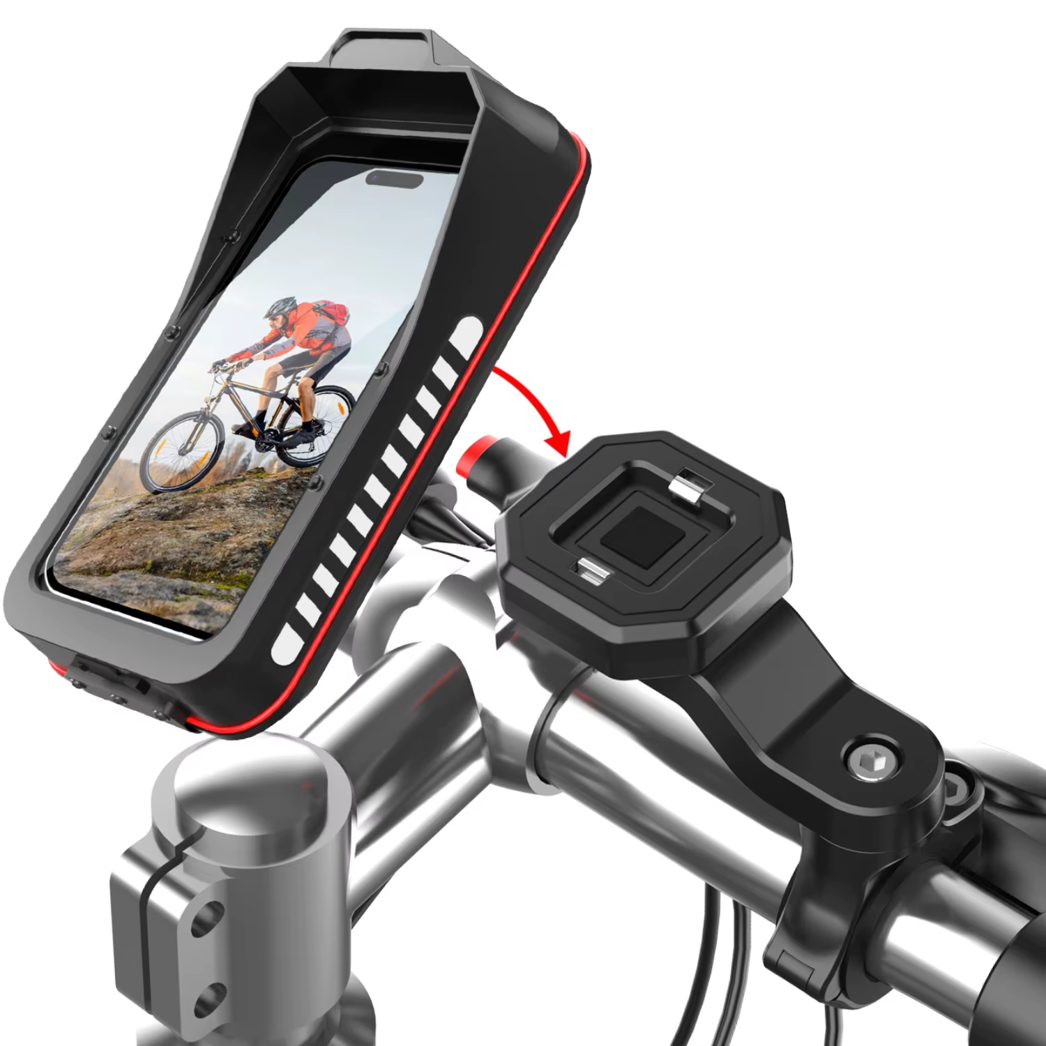 Support de téléphone de vélo étanche