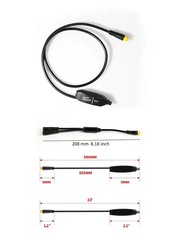 Bafang-Capteur de changement de vitesse pour vélo électrique