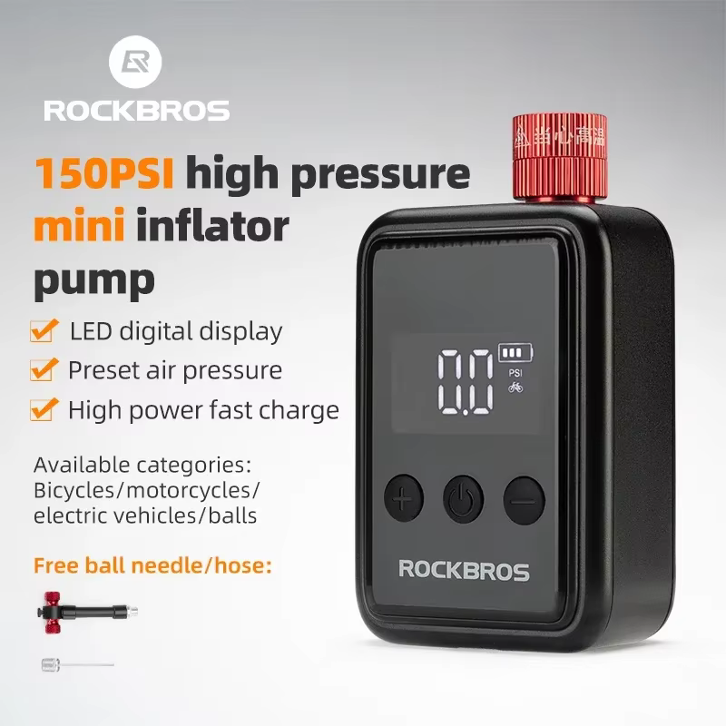 ROCKBROS – pompe à Air électrique pour vélo
