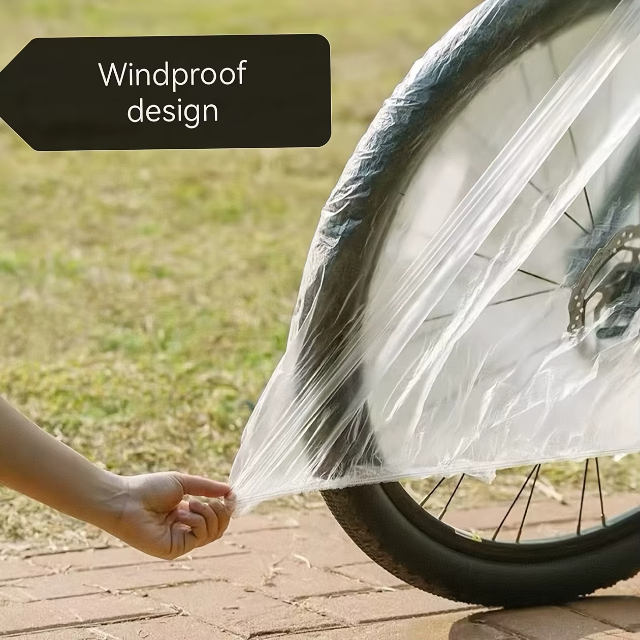 Deux housses de vélo durables et et demi