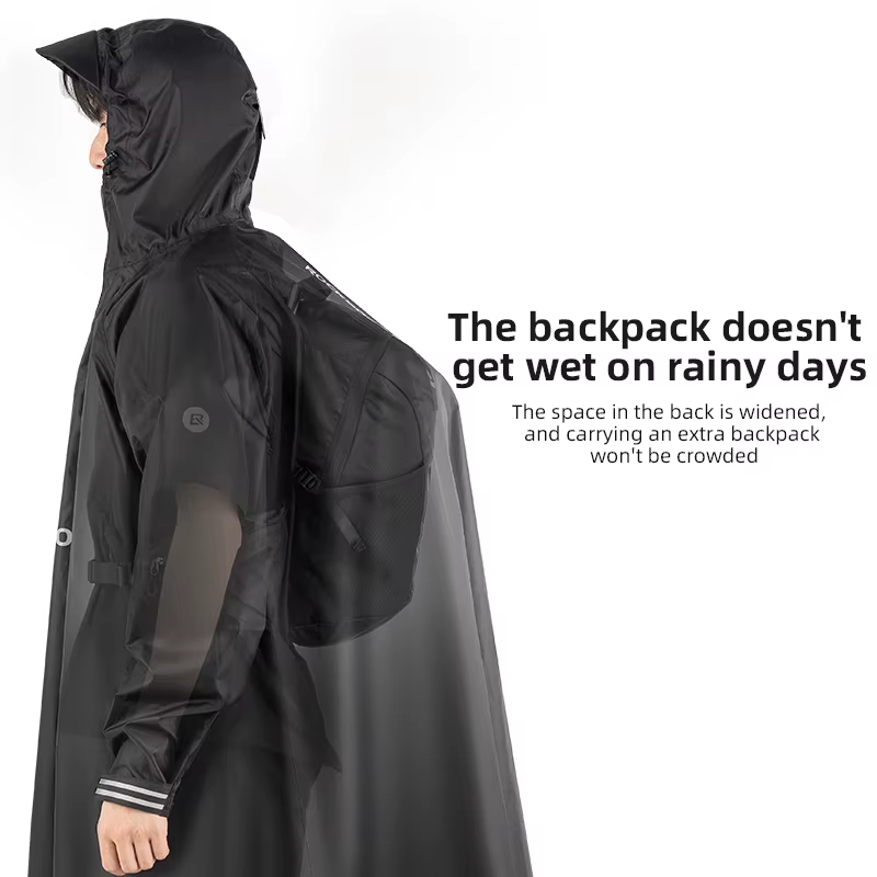 ROCKBROS Veste de cyclisme imperméable pour vélo poncho