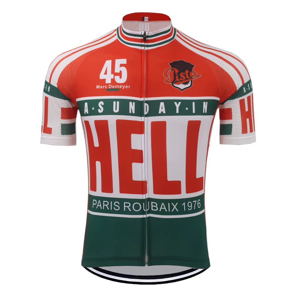 Maillot de cyclisme classique pour hommes
