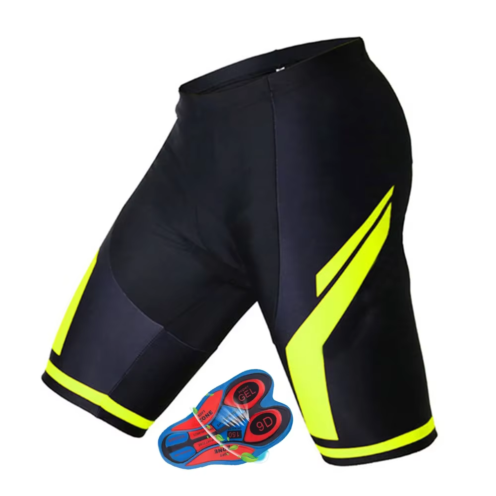 Nouveau Short de cyclisme été 9D Shorts rembourrés vélo multicolore court VTT collants pantalons