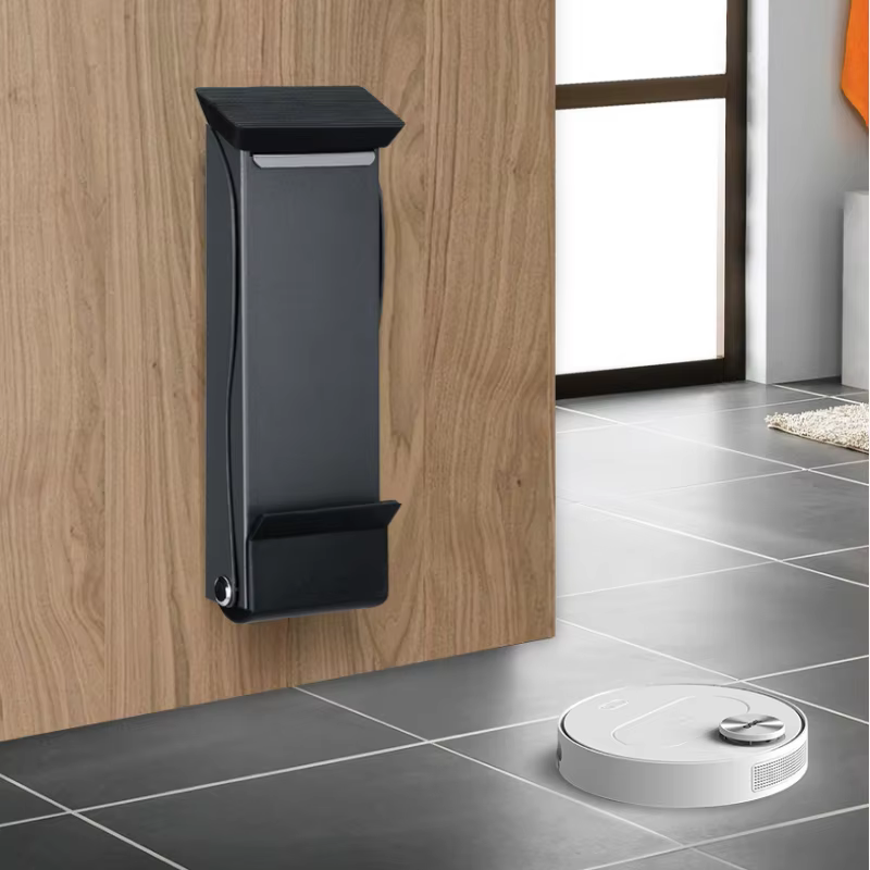 Butée de porte métallique robuste anti-collision et coupe-vent, butée de porte solide pour usage domestique quotidien