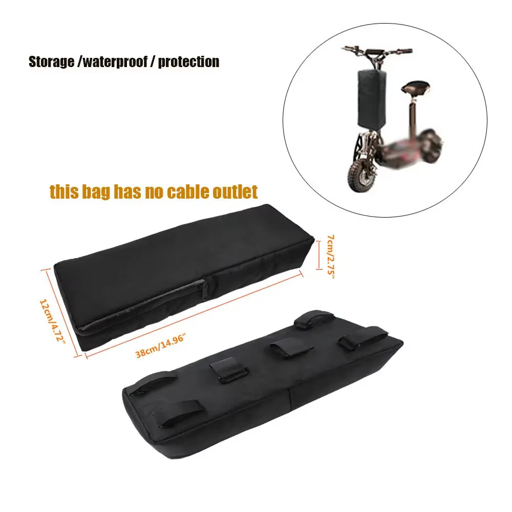 24 tailles Scooter électrique batterie sac boîtier vélo avant