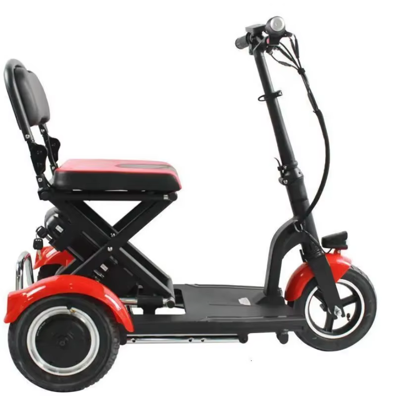 Trottinette Électrique Pliable et Légère avec 3 Roues pour Adulte
