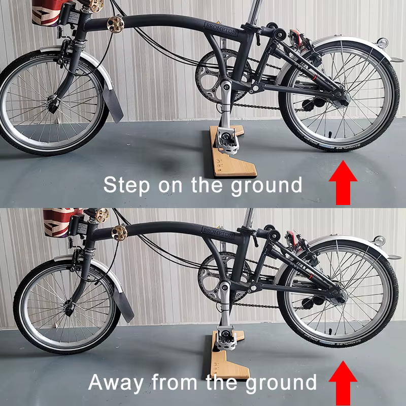 Plate-forme d'affichage de base en alliage d'aluminium pour réparation de vélo Bromsilice