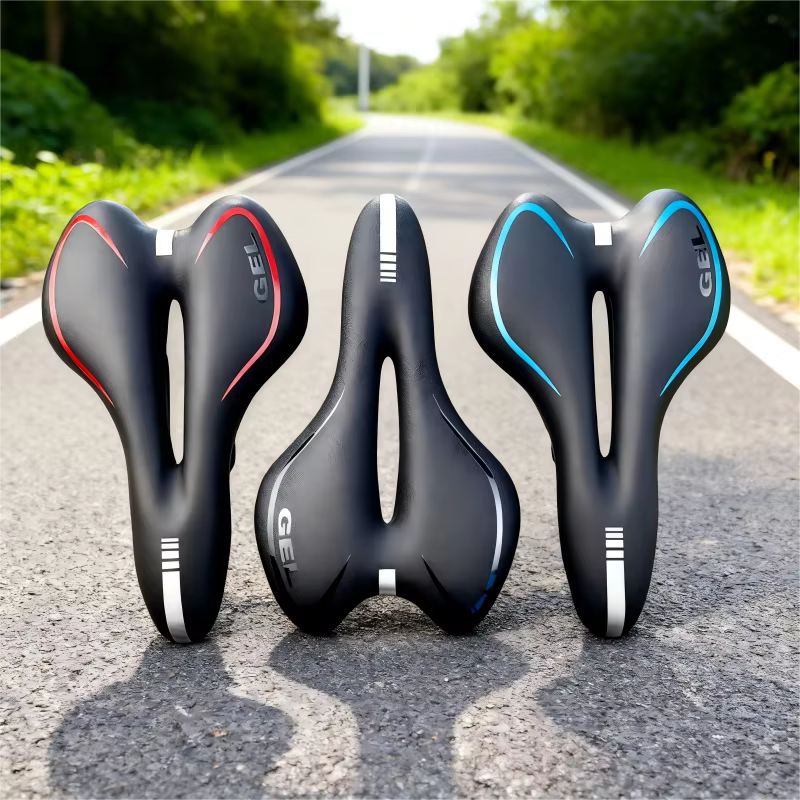 Selle de vélo en cuir PU antichoc et confortable