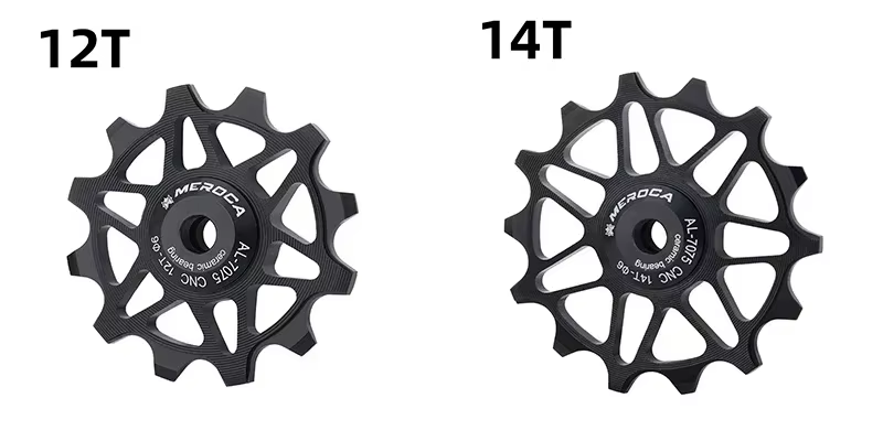Roue Jockey de vélo MEROCA : 12T/14T