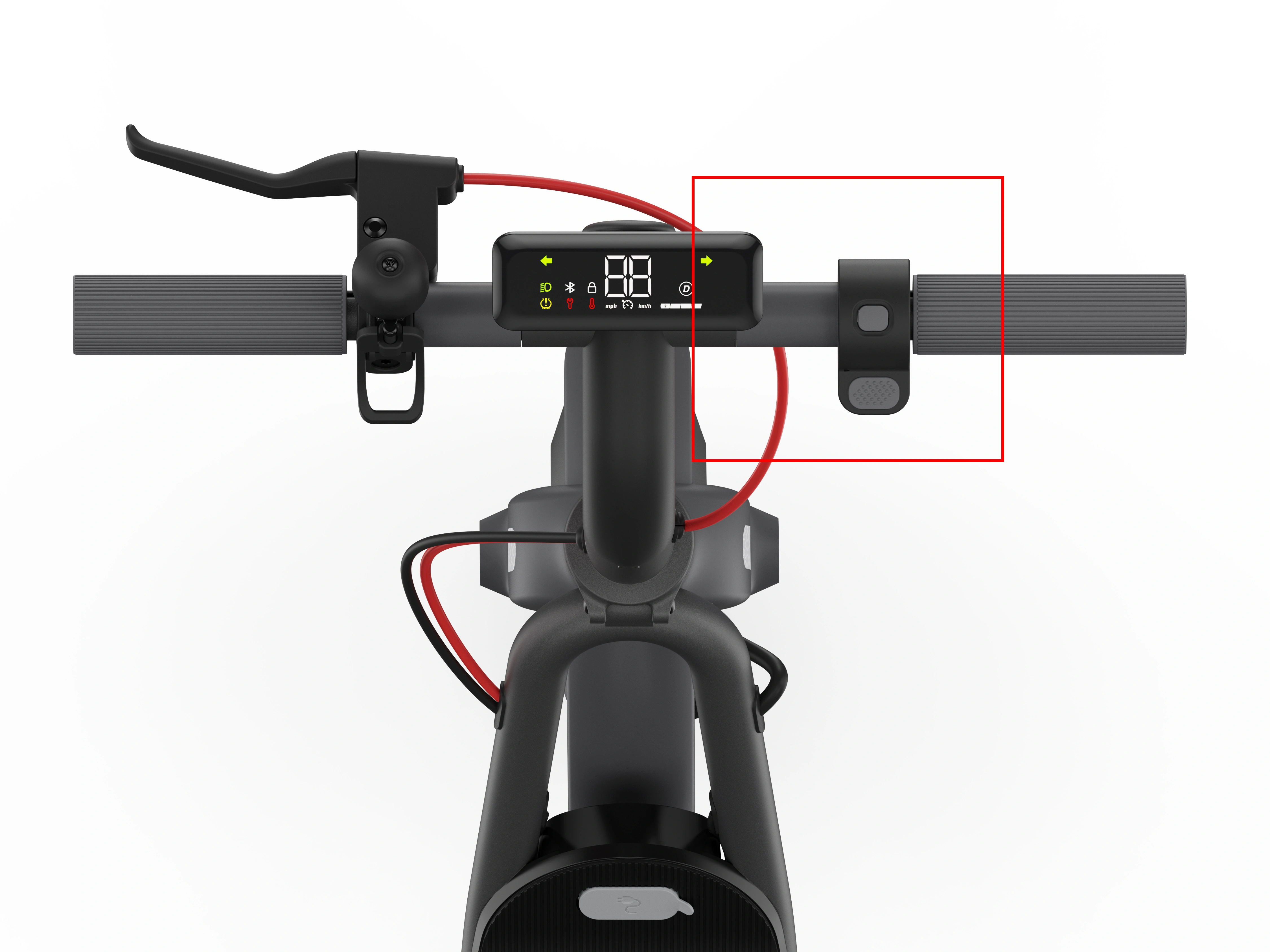 Accélérateur d'accélérateur pour scooter Navee V25/V40/V40pro/V50/V60ipro,S40/S60,S65C,N65i,ST3/GT3
