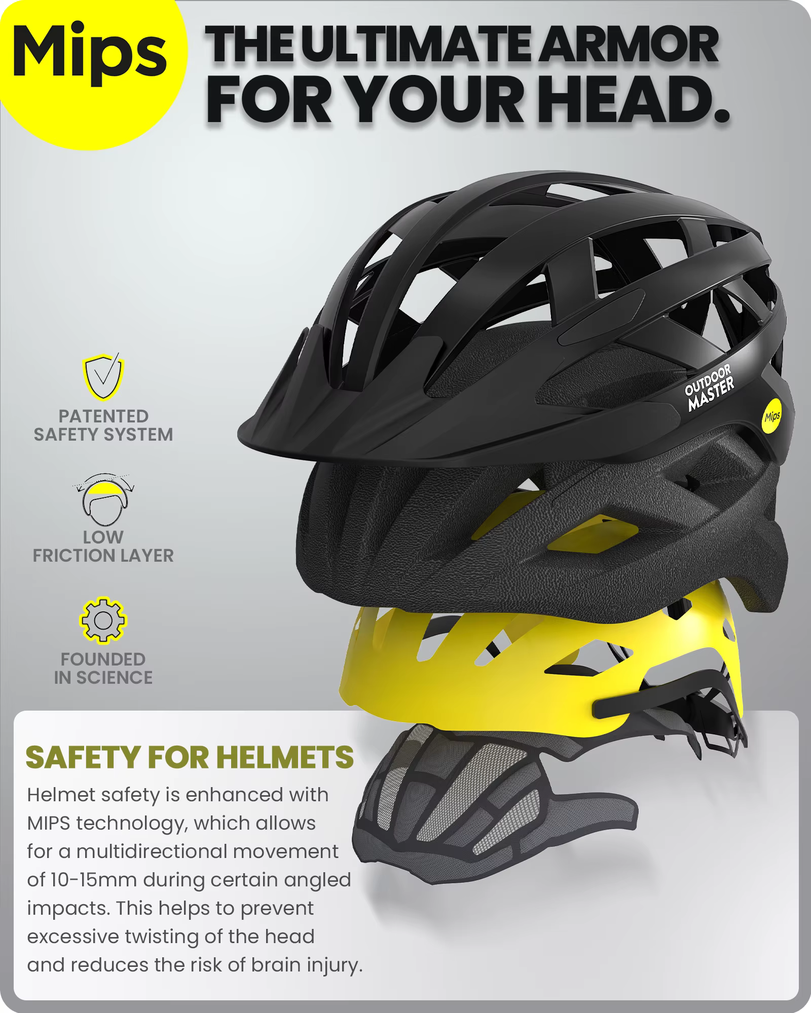 Casque de vélo de montagne OutdoorMaster Gem MIPS