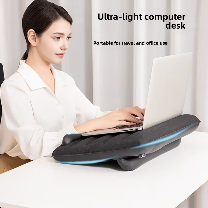 Bureau d'ordinateur Portable pliable, bureau gonflable Portable, Table de travail, lit, bureau de jeu de lecture, bureau d'ordinateur Portable