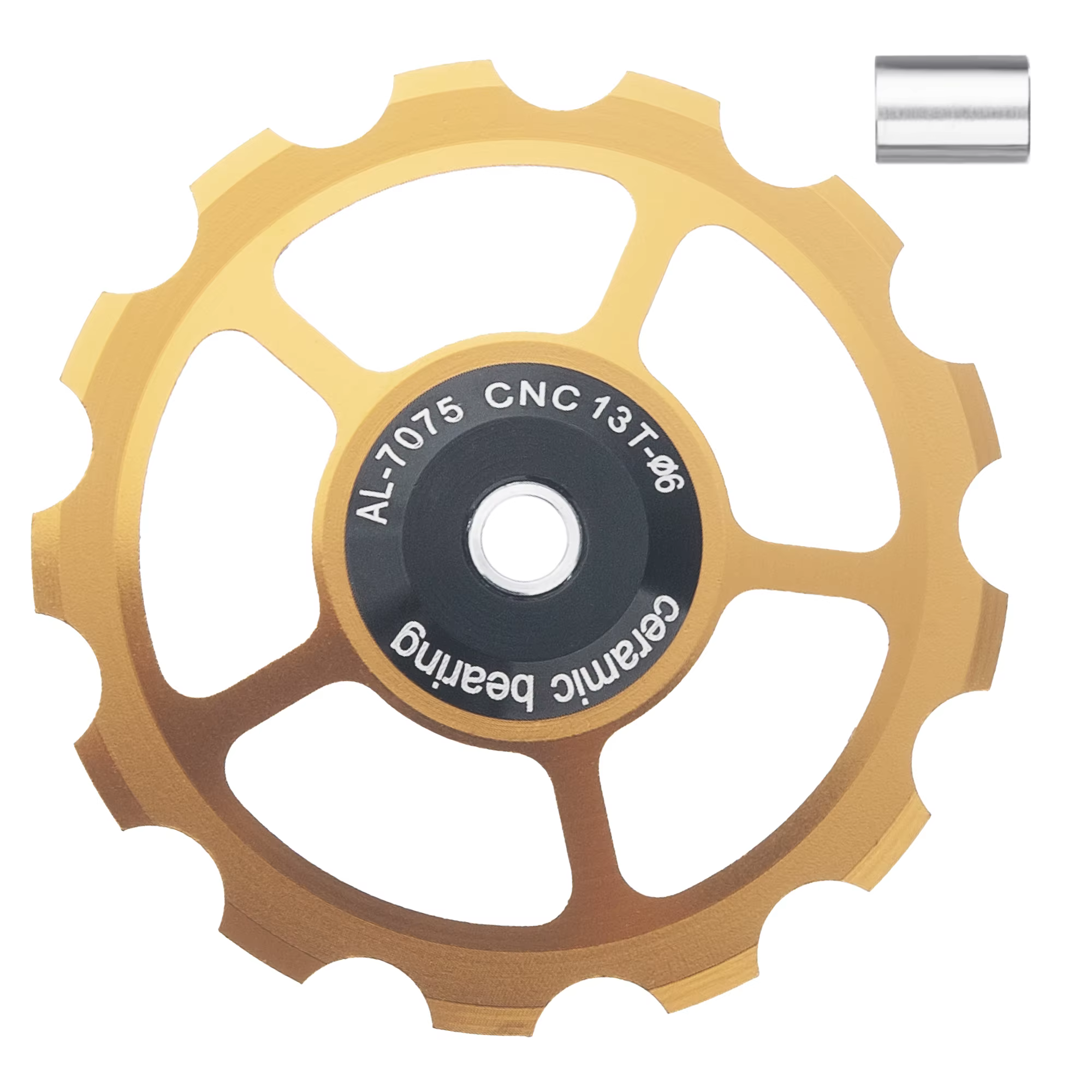 Galet de dérailleur arrière de vélo VTT à roulement céramique