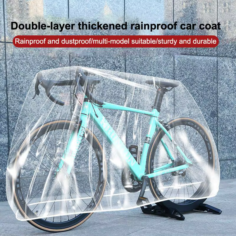 Housse de protection imperméable et anti-UV pour vélos, abri extérieur anti-poussière et résistant à la pluie, grande capacité pour plusieurs vélos