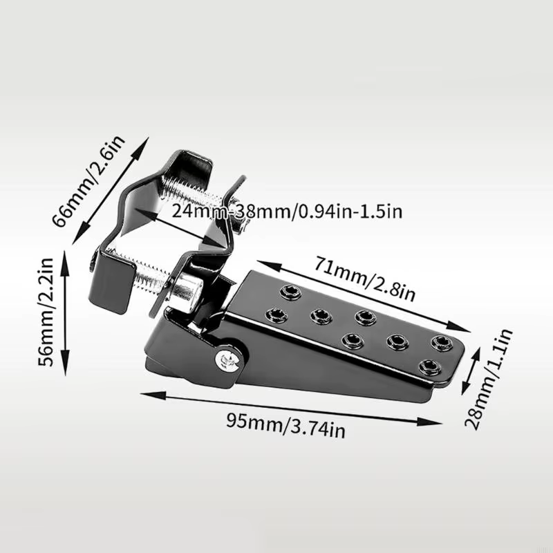 Repose-pieds pliables, pédales conception pour Scooter