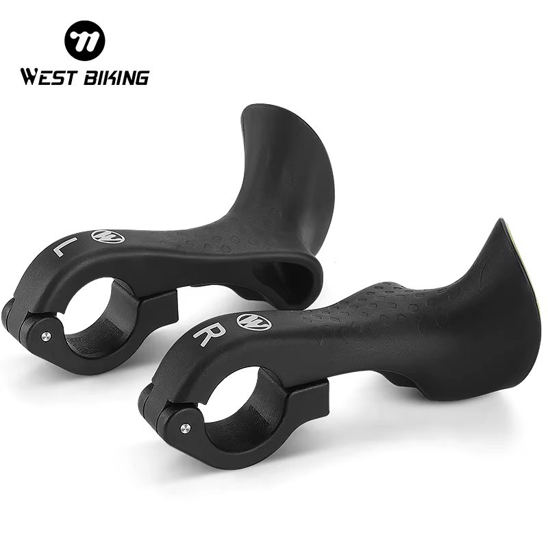 WEST BIKING 1 paire d'extrémités de barre de vélo léger ergonomique Extension