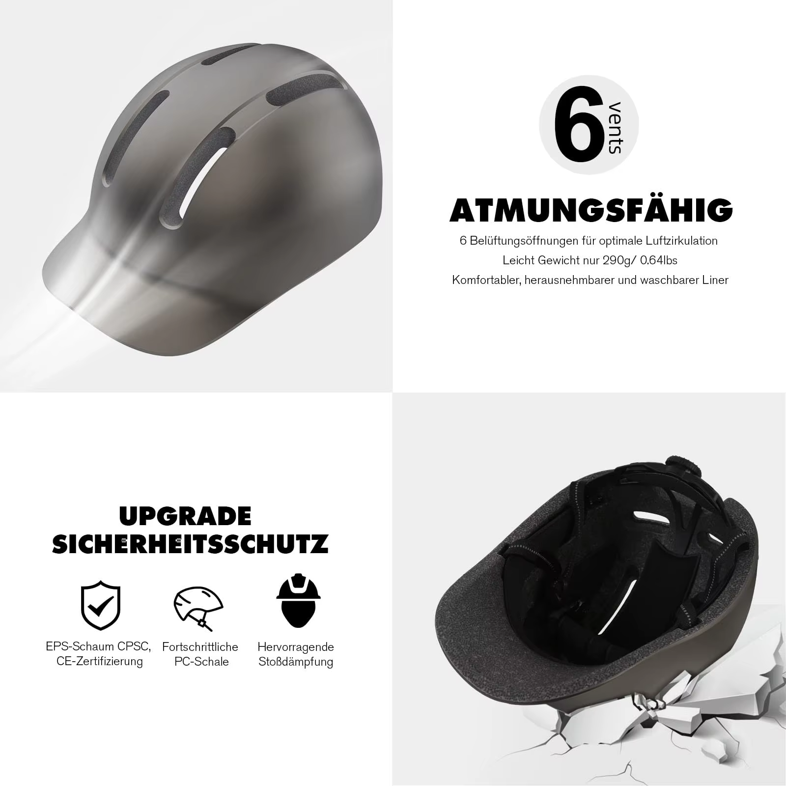 Casque de vélo de montagne Shinmax léger