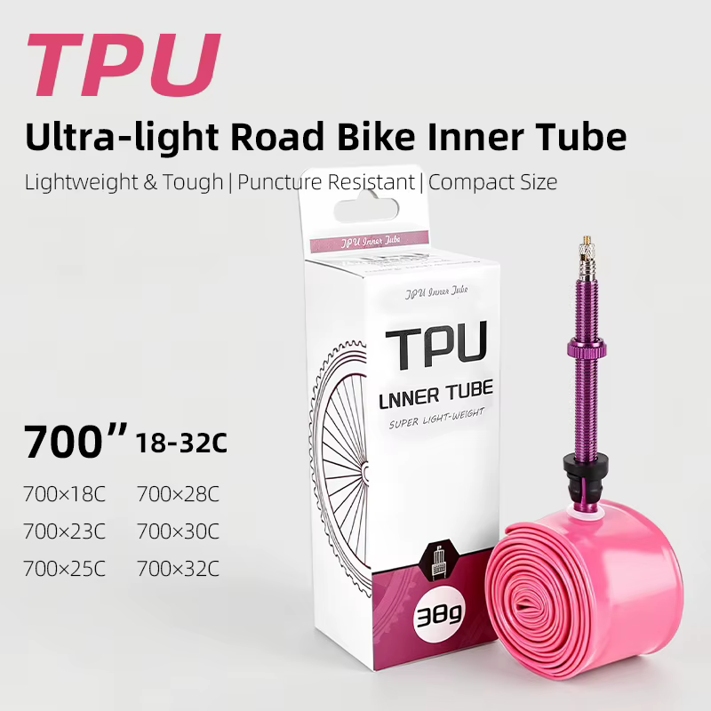 Chambre à air de vélo ultralégère ESLNF 700 x 18 25 28 32