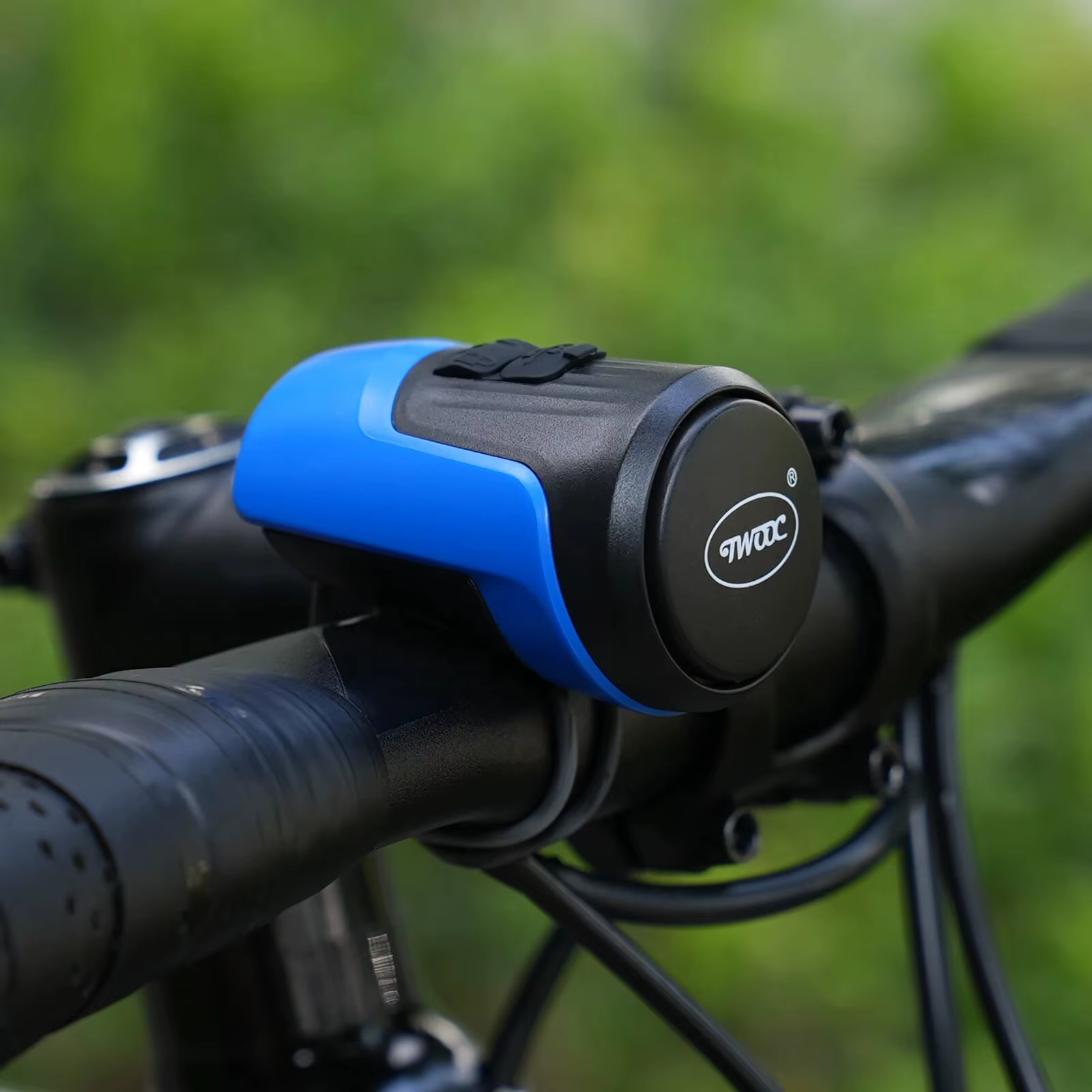 TWOOC 125dB sonnette électronique de vélo klaxon antivol USB Rechargeable adapté aux vélos de route de montagne enfants Scooters
