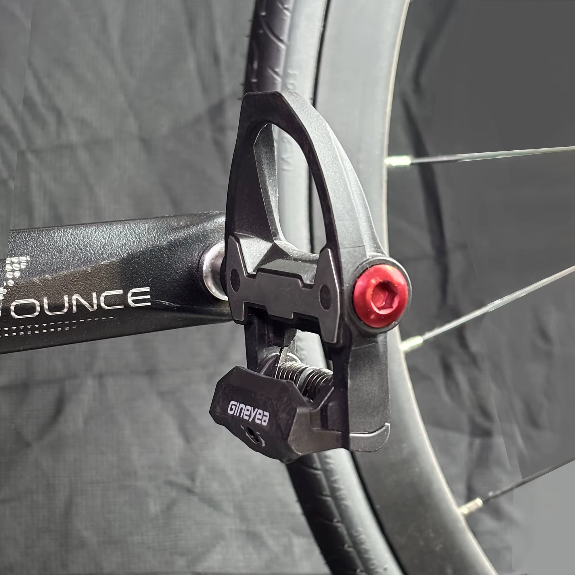 Pédales de vélo de route Gineyea, pédales de vélo de route sans clip avec crampons compatibles avec SPD-SL