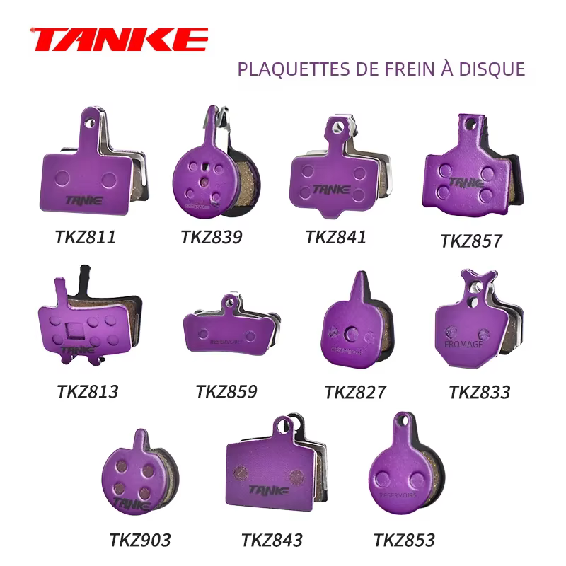 TANKE – plaquettes de frein semi-métal pour vtt