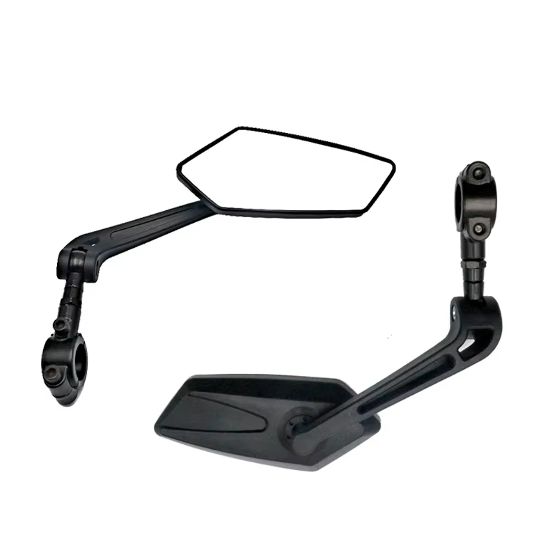 Rétroviseur de vélo : Miroir réglable pour guidon gauche/droite